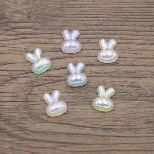 兔头半面贴片3.3*4.3厘米ABS发夹