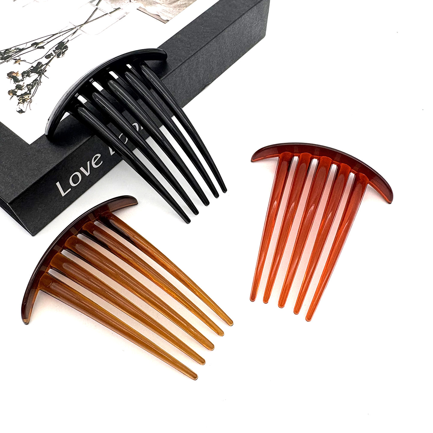 成人黑色发卡女新款韩版DIY手工发梳插梳刘海梳头饰品法式盘发神,饰品/流行首饰/时尚饰品新,发饰,淘宝优惠券,粉丝福利购,淘宝优惠卷