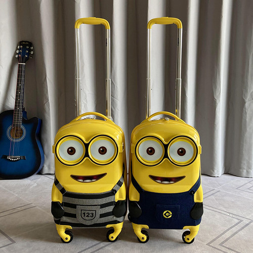 神偷奶爸纯PC小黄人行李箱正品