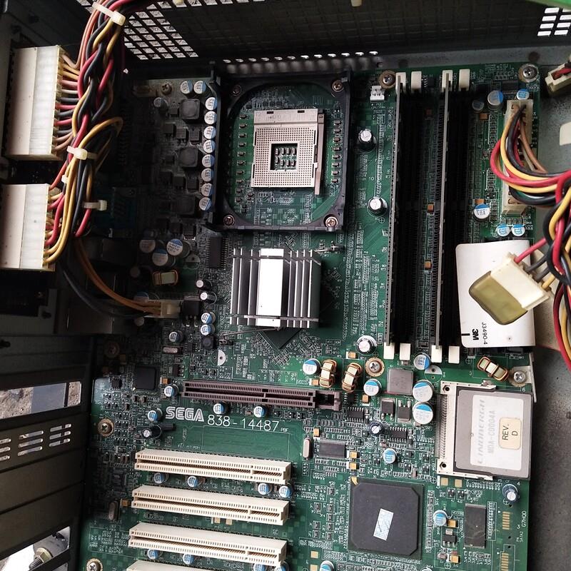 原装 SEGA 838-14673 838-14487 SEGA游戏机主板 478针带CF卡