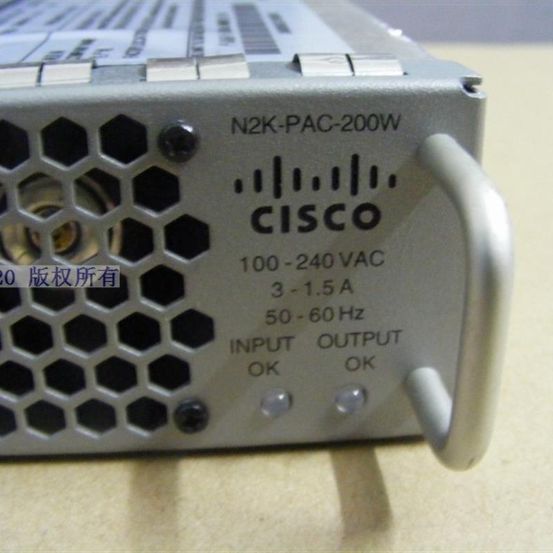 CISCO N2K-PAC-200W 电源 NEXUS 2000系列用电源