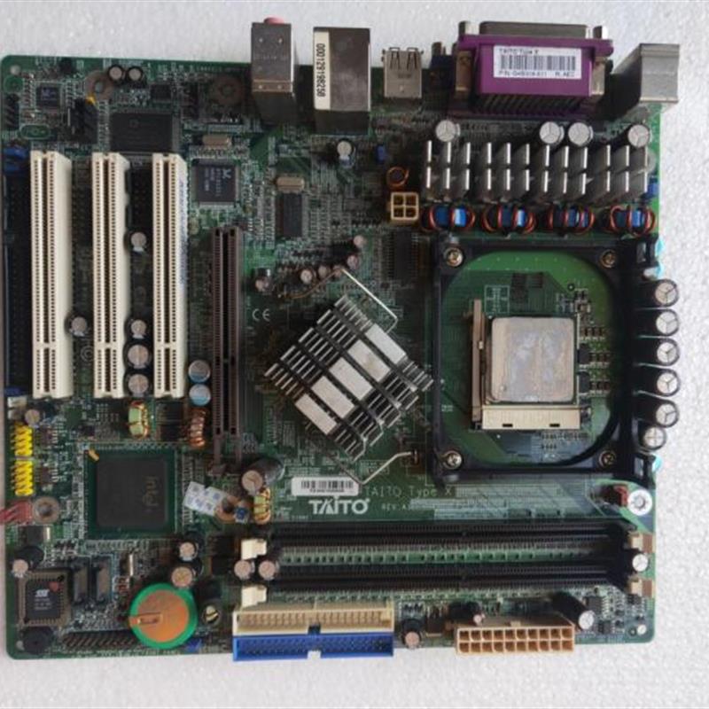 TAITO TYPE X G4S306-501 R.AD0台式电脑工控机 主板支持一代内存