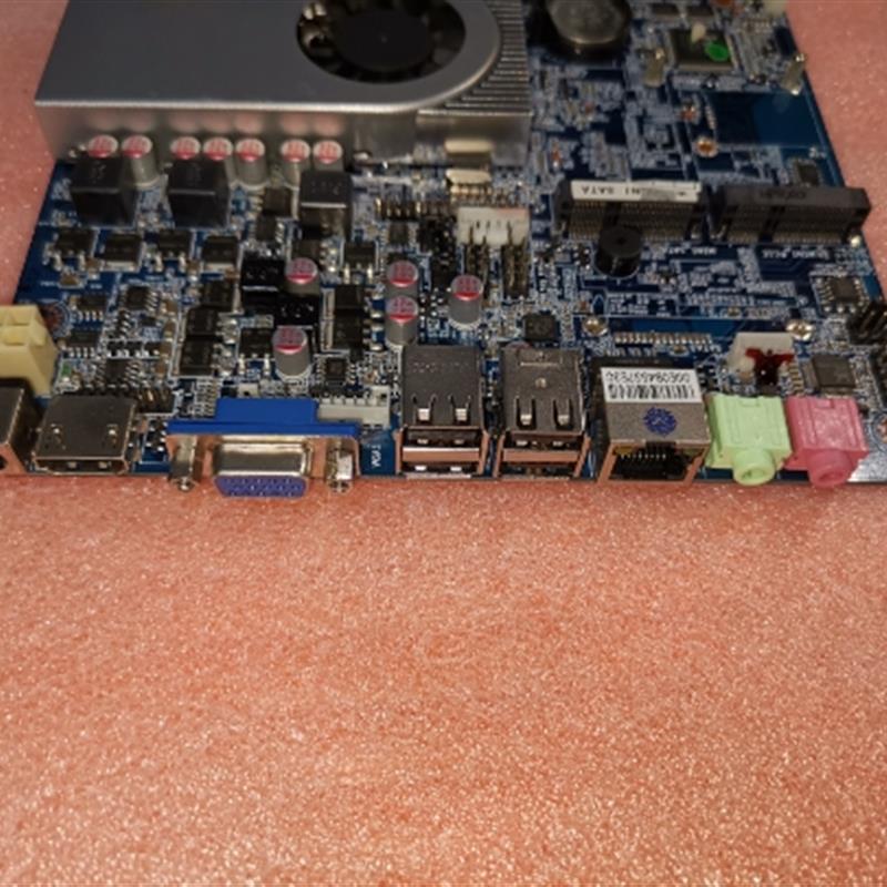 ITX-1037T-2CH 超薄低功耗高性能工控收银广告POS机主板 1037U