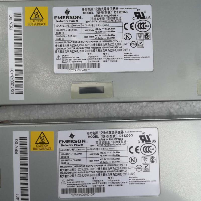 Juniper瞻博电源 SRX3K-PWR-AC-C DS1200-3-401 成色超新 有质保