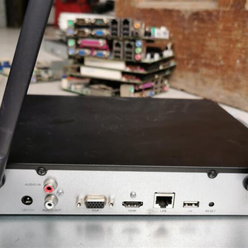 二手海康威视4 8路数字监控NVR萤石CS-X5C-4 8互联网无线录像机