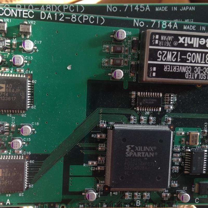 CONTEC DA12-8 PCI NO 7184A 8通道12位模拟输出