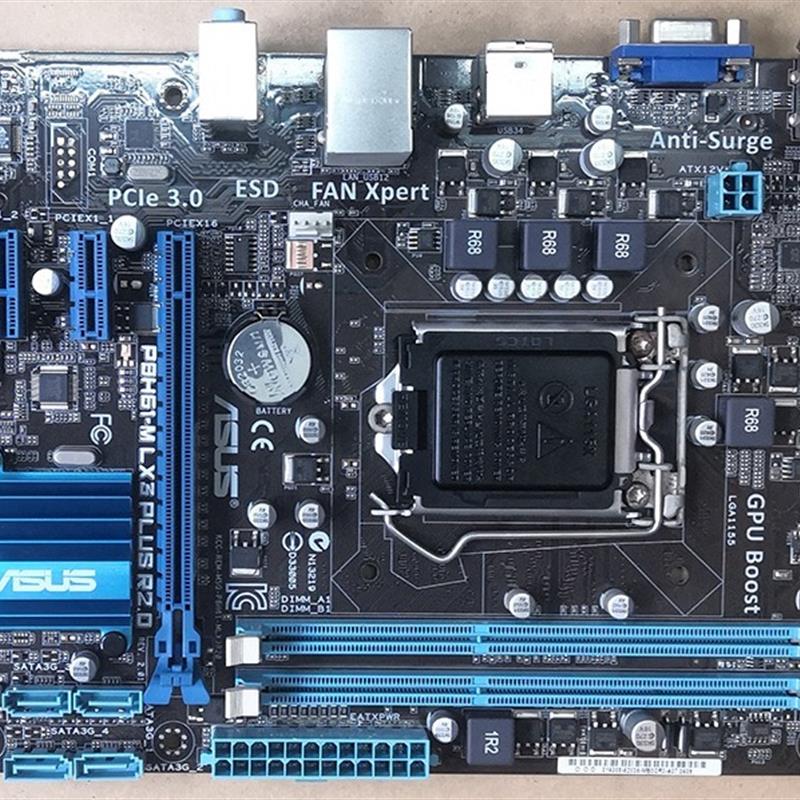 华硕H61全集成全接口主板P8H61-M LX H61M-E H61M-K  1155针CPU