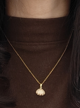 简约通勤日韩百搭珍珠项链配饰