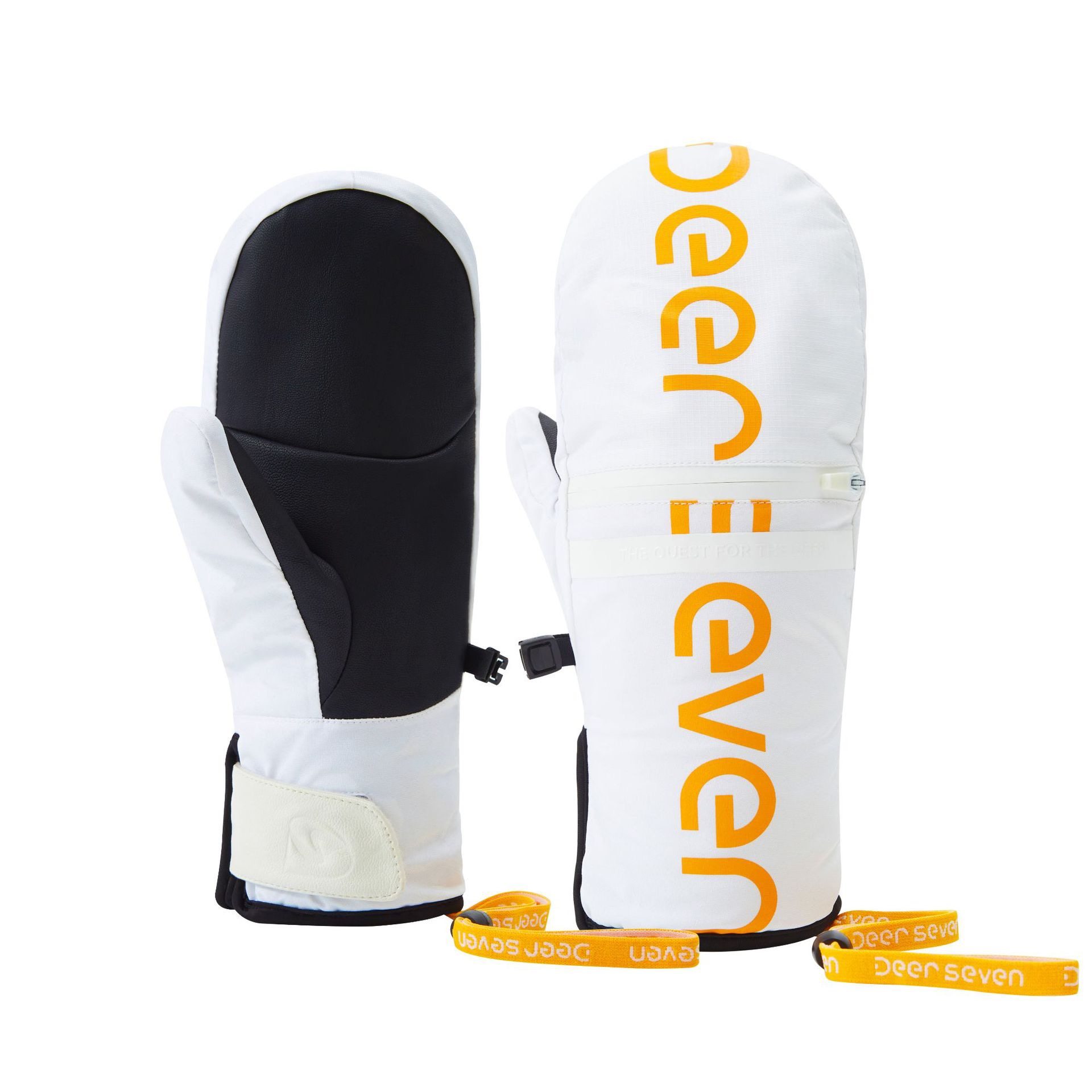 冬季加绒加厚3M滑雪手套保暖并指单板防水触屏防风户外手套