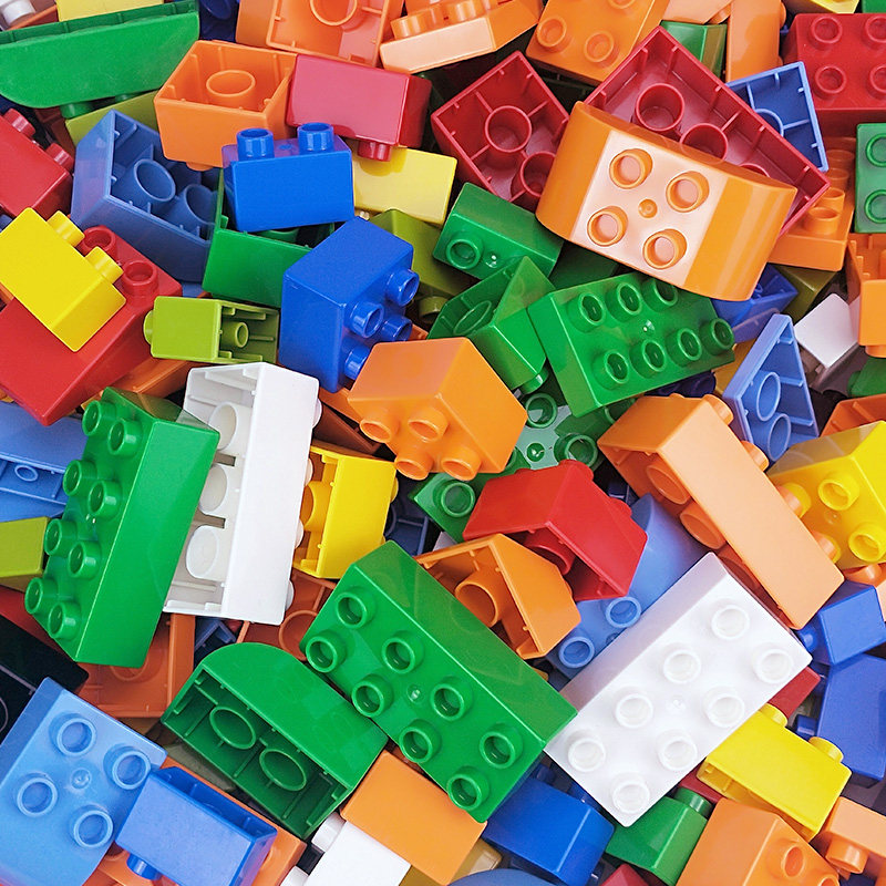 儿童大颗粒积木益智拼装幼儿园多功能拼插玩具动作精细宝宝礼物,玩具/童车/益智/积木/模型,普通塑料积木,淘宝优惠券,粉丝福利购,淘宝优惠卷