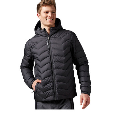 正品Reebok 锐步TFM SK DOWN JKT 男子运动休闲羽绒服AX8996