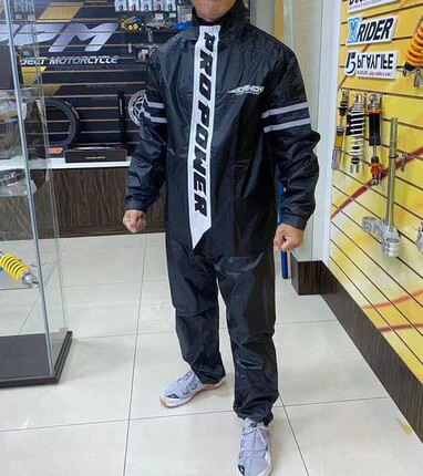 台湾RPM雨衣雨裤套装成人分体电动车外卖骑手专用防暴雨长款全身