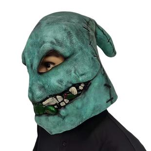 新圣诞惊魂怪物乌基布基面具怪诞城之夜鬼怪乳胶头套假面派对装扮