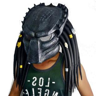 异形大战铁血战士面具毒狼阻击者头盔万圣节cosplay铁血战士头盔