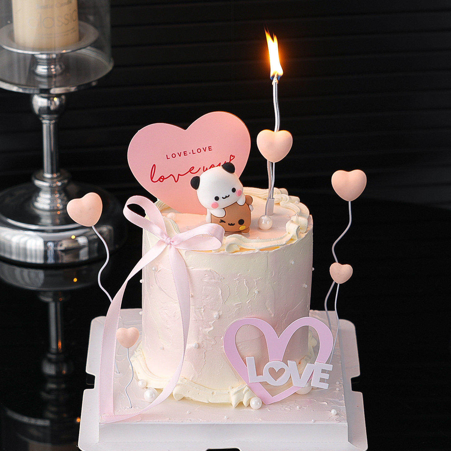 214情人节卡通一二布布蛋糕装饰摆件情侣告白爱心卡片装扮插件,节庆用品/礼品,节日装扮用品,淘宝优惠券,粉丝福利购,淘宝优惠卷