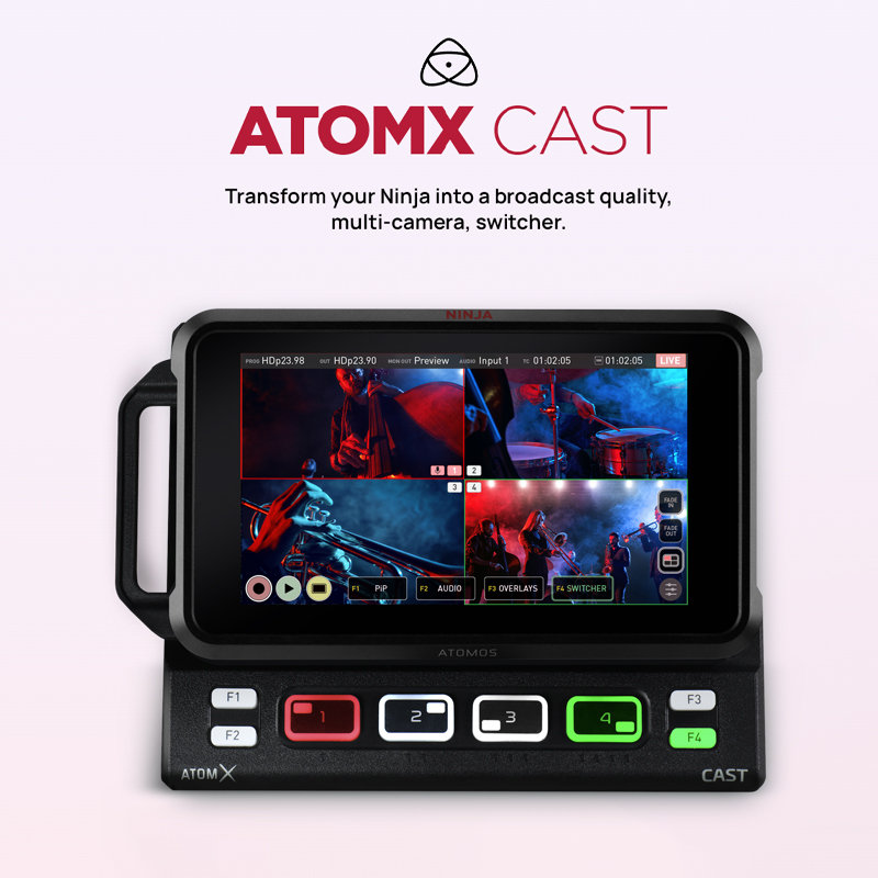 ATOMOS ATOMX CAST 配件Ninja 转变为多摄像机切换器