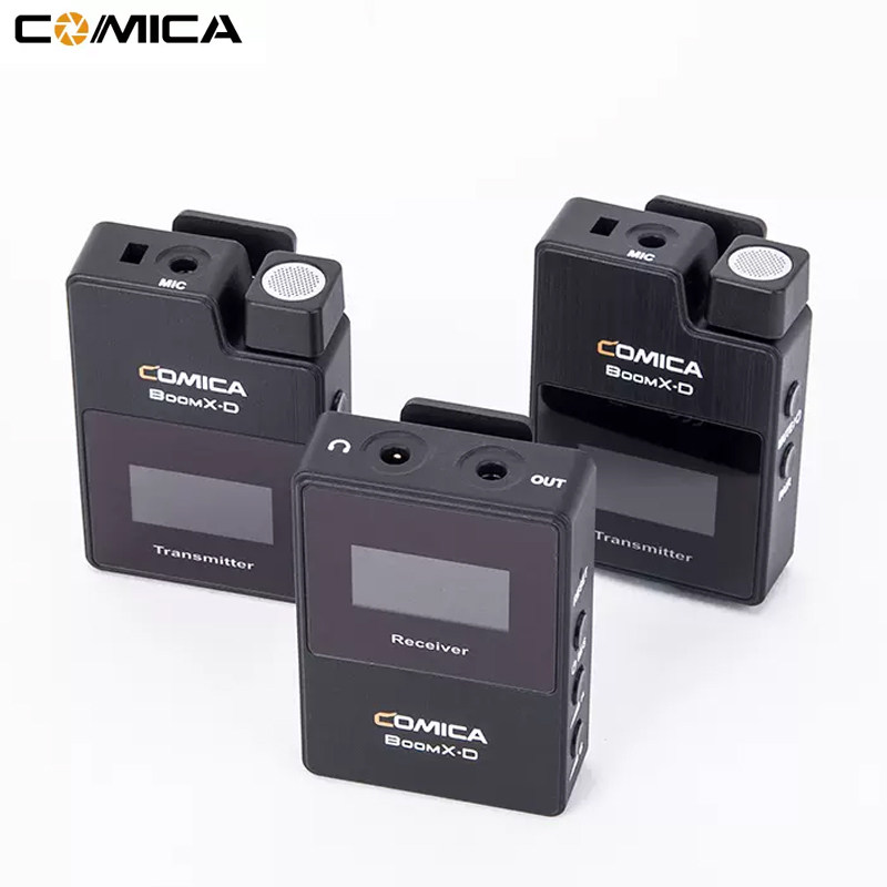 comica/科唛 BoomX-D无线领夹麦克风单反手机录音采访直播外置专业