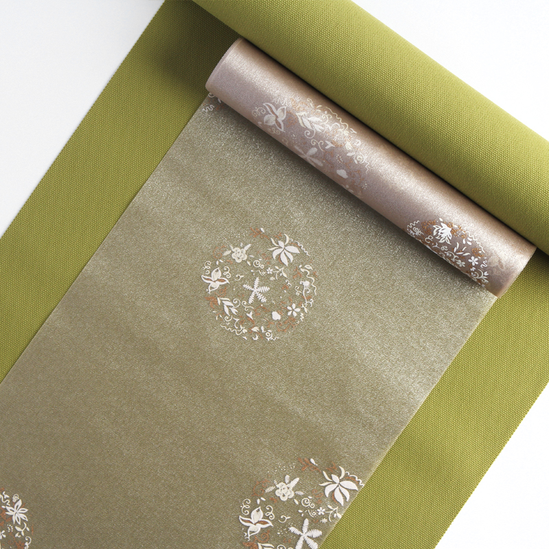 爱茶屋天色茶席珍珠纱烫金【团花香槟色】茶席桌旗防水席两条搭配,居家布艺,桌旗,淘宝优惠券,粉丝福利购,淘宝优惠卷