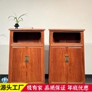 缅甸花梨红木餐边柜加厚独板圆角柜