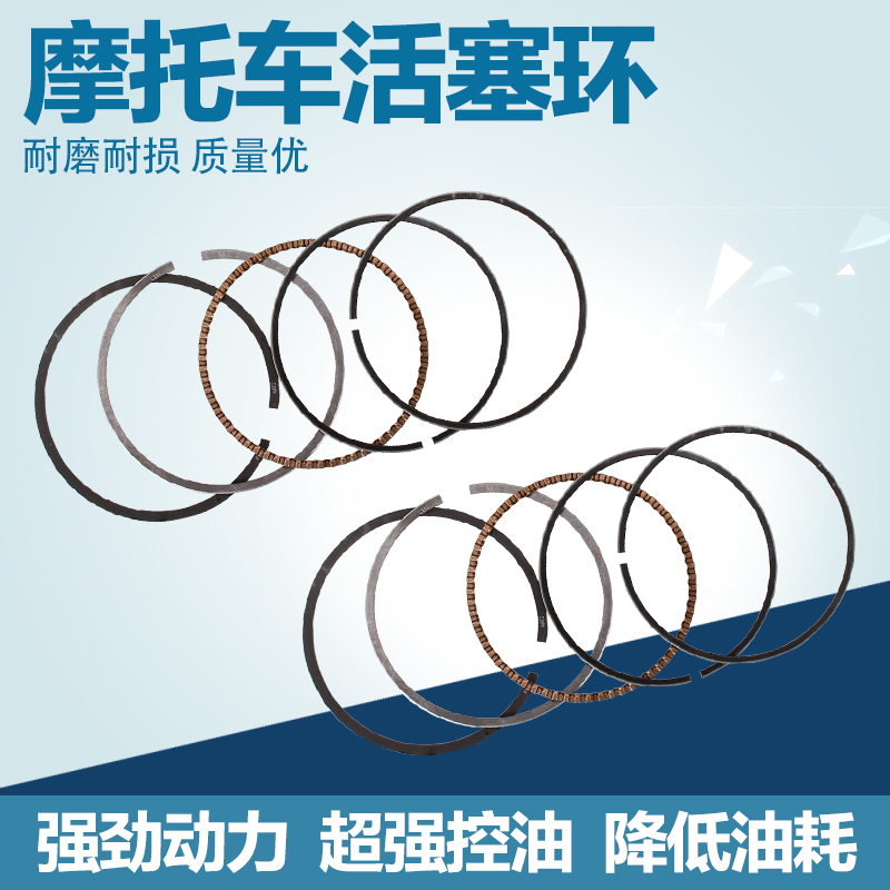 适用川崎 摩托车配件 德国兵 GPZ250 GPX250 ZZR250 ZZR250活塞环