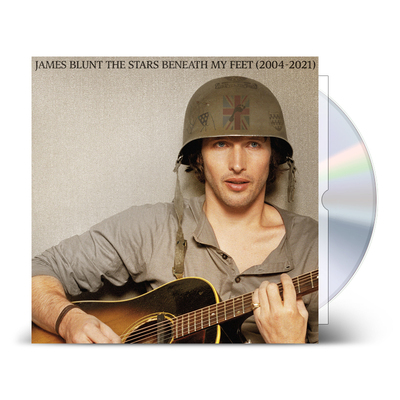 正版 James Blunt专辑 The Stars Beneath My Feet 2004-2021 2CD