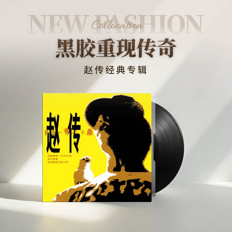 正版 赵传《我是一只小小鸟》黑胶唱片LP 怀旧金曲经典滚石专辑