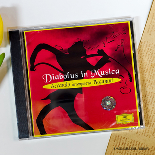 阿卡多CD碟4498582小提琴经典 现货正版 颤音 魔鬼 名曲 帕格尼尼