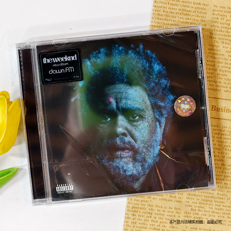 现货原装进口 盆栽哥 威肯新专辑 The Weeknd DAWN FM CD唱片