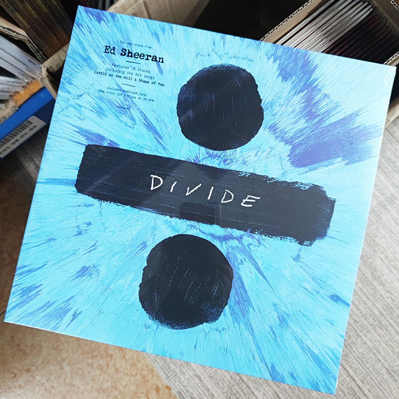 正版 Ed Sheeran Divide ÷ 艾德希兰 2LP黑胶唱片留声机45转