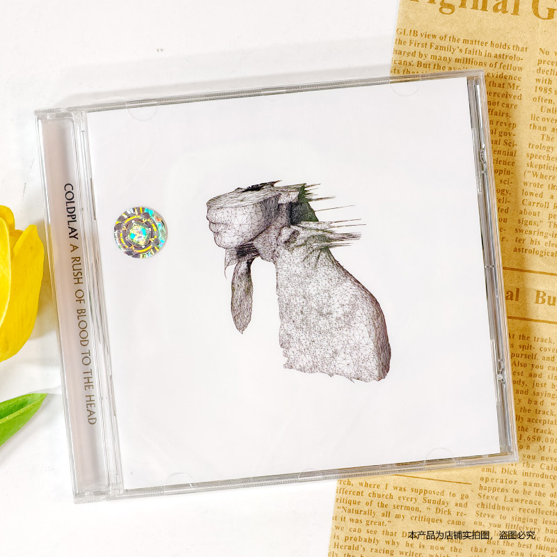 现货正版 酷玩乐队专辑Coldplay A Rush Of Blood To The Head CD