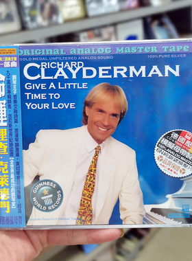 正版ABC唱片 钢琴王子 理查克莱德门 命运 6N纯银压片 1CD 古典曲