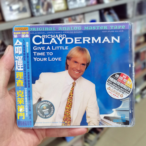 正版ABC唱片 钢琴王子 理查克莱德门 命运 6N纯银压片 1CD 古典曲