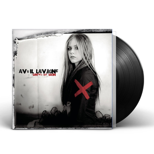 正版 Under Lavigne Skin灰色大理石胶黑胶唱片LP 艾薇儿Avril