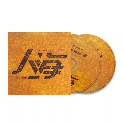 现货 官方正版 汪峰 2025全新实体专辑《人海》2CD+歌词本