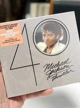 现货 迈克尔杰克逊专辑 Michael Jackson Thriller 2CD 40周年