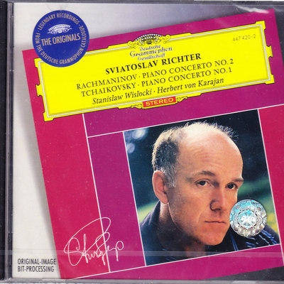 现货 李赫特 柴可夫斯基 拉赫玛尼诺夫 钢琴协奏曲 CD进口4474202