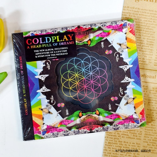现货官方正版 酷玩乐队专辑 Coldplay A Head Full Of Dreams CD