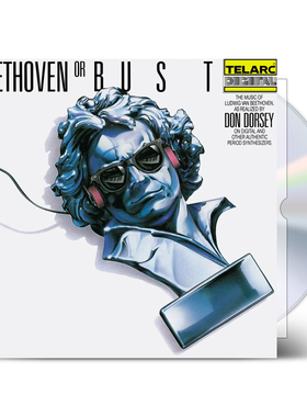 正版电子贝多芬BEETHOVEN OR BUST CD80153古典名盘专辑CD+歌词本