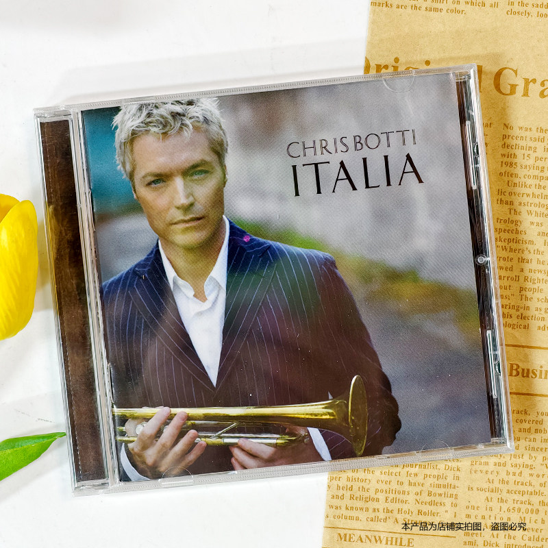 现货 小号王子 克里斯波提 Chris Botti Italia 情迷意大利 CD