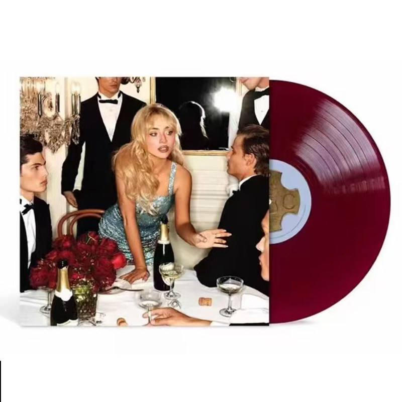 正版匠妹SabrinaCarpenter专辑Man’s Best Friend加曲酒红色胶LP