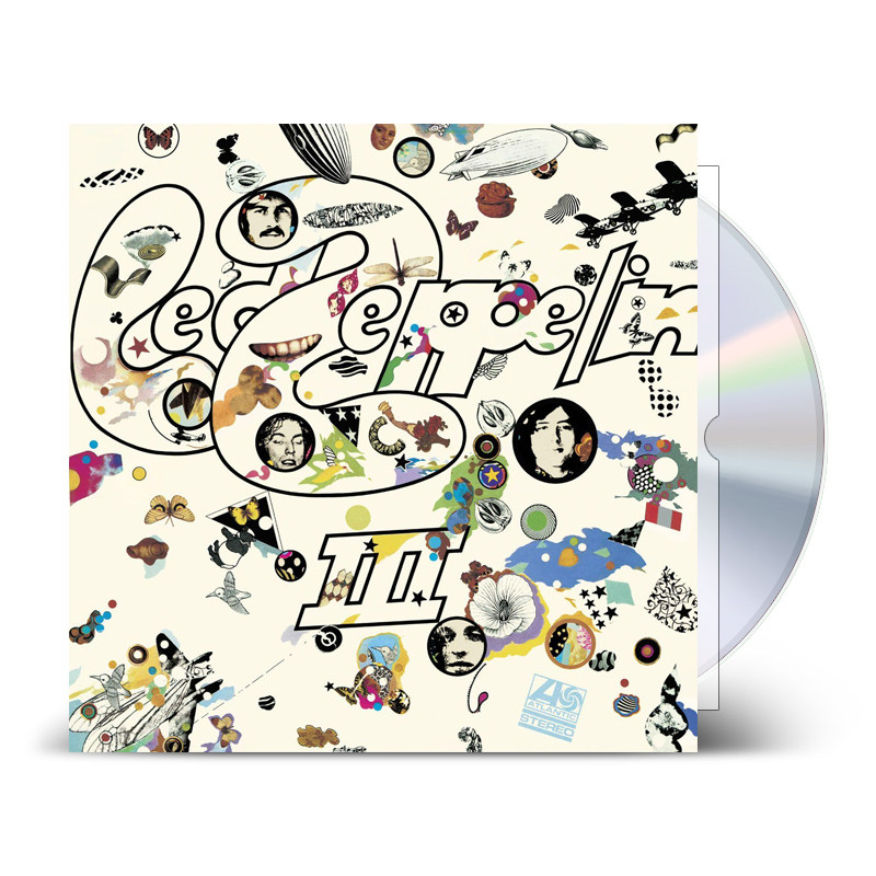 正版现货 齐柏林飞艇第三张专辑《Led Zeppelin III》 CD+歌词本