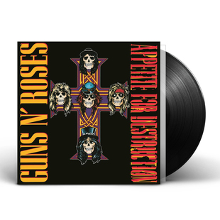 现货Guns N Roses枪花乐队 Appetite For Destruction红胶LP唱片