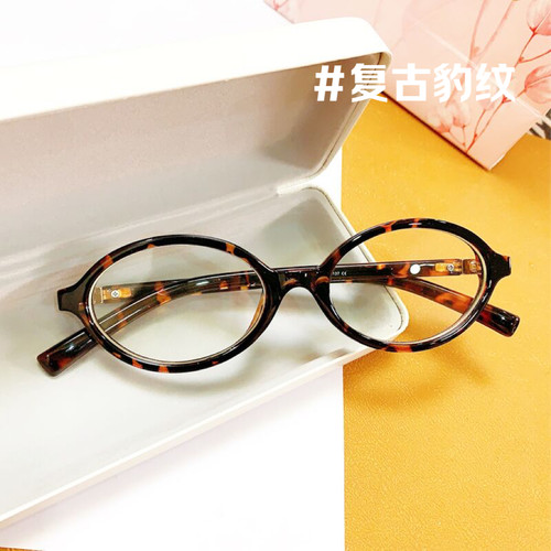 老花眼镜防蓝光素颜平光镜复古