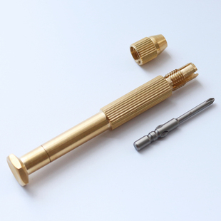 800系列电动螺丝刀专用手柄 800电批头刀头通用全铜手柄 直径4MM