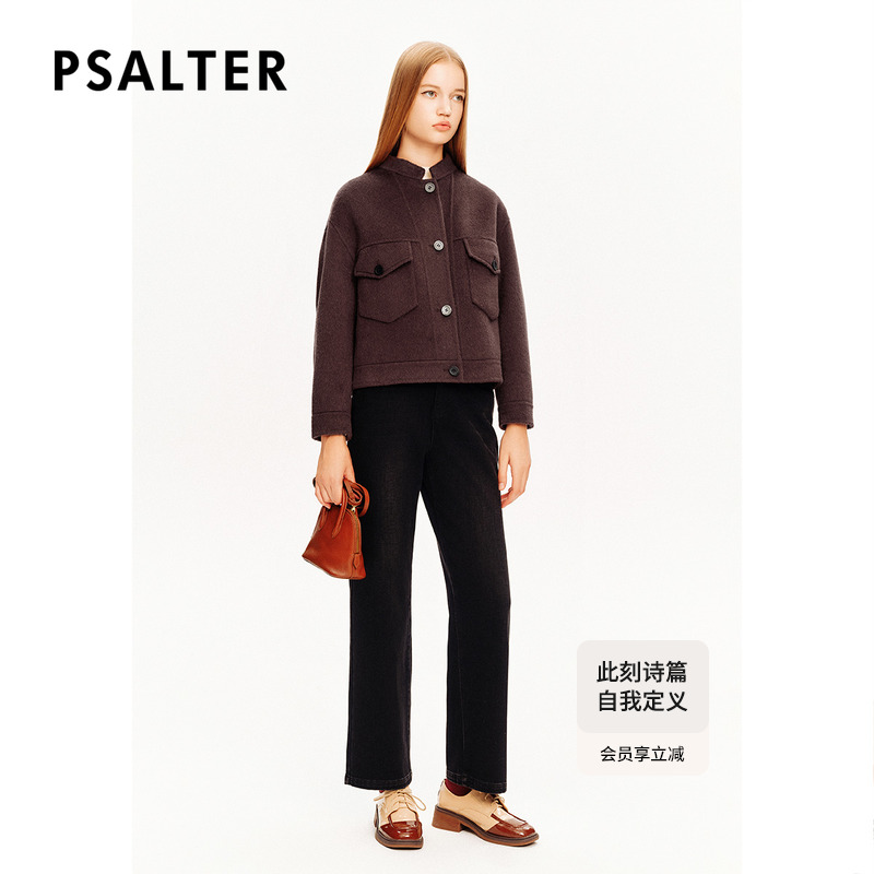 【骆驼绒】诗篇专选雅丹风羊毛手工双面呢美拉德毛呢外套冬