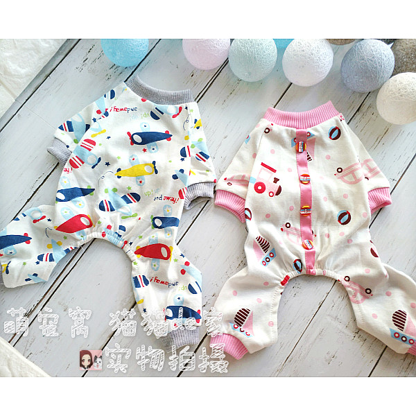 童年时光服装春秋季纯棉四脚衣