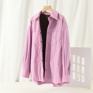 宽松百搭保暖棉袄上衣 新款 休闲大方时尚 粉色棉服外套女2025年冬季