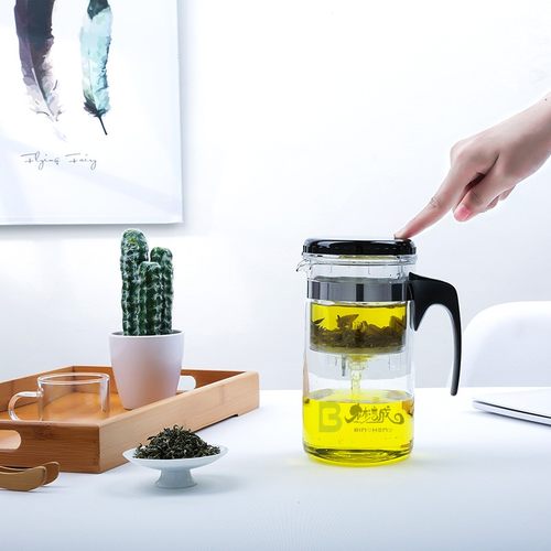 彬诚分体玻璃茶具耐高温飘逸杯