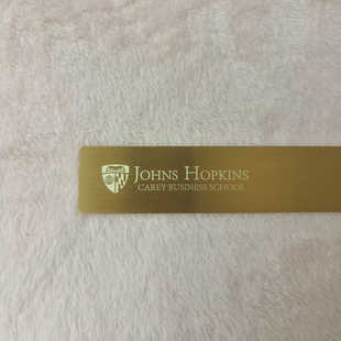 美国约翰斯霍普金斯大学logo书签支持定制周边Johns Hopkins