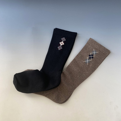 羊绒女袜中筒袜保暖袜小腿袜